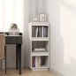 Bücherregal/Raumteiler Weiß 40x35x103 cm Massivholz Kiefer Bücherregal/Raumteiler Weiß 40x35x103 cm Massivholz Kiefer