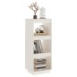 Bücherregal/Raumteiler Weiß 40x35x103 cm Massivholz Kiefer Bücherregal/Raumteiler Weiß 40x35x103 cm Massivholz Kiefer