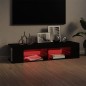 TV-Schrank mit LED-Leuchten Schwarz 135x39x30 cm TV-Schrank mit LED-Leuchten Schwarz 135x39x30 cm