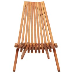 Garten-Liegestuhl Klappbar Massivholz Akazie