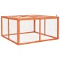 vidaXL Kaninchenstall 124x120x60 cm Massivholz Tanne vidaXL Kaninchenstall 124x120x60 cm Massivholz Tanne