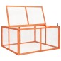 vidaXL Kaninchenstall 124x120x60 cm Massivholz Tanne vidaXL Kaninchenstall 124x120x60 cm Massivholz Tanne