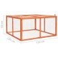 vidaXL Kaninchenstall 124x120x60 cm Massivholz Tanne vidaXL Kaninchenstall 124x120x60 cm Massivholz Tanne