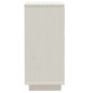 Sideboards 2 Stk. Weiß 32x34x75 cm Massivholz Kiefer Sideboards 2 Stk. Weiß 32x34x75 cm Massivholz Kiefer