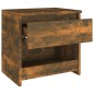 Nachttische 2 Stk. Räuchereiche 40x30x39 cm Holzwerkstoff Nachttische 2 Stk. Räuchereiche 40x30x39 cm Holzwerkstoff