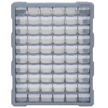 Multi-Schubladen-Organizer mit 60 Schubladen 38x16x47,5 cm