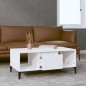 Couchtisch Weiß 90x50x36,5 cm Holzwerkstoff Couchtisch Weiß 90x50x36,5 cm Holzwerkstoff