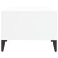 Couchtisch Weiß 90x50x36,5 cm Holzwerkstoff Couchtisch Weiß 90x50x36,5 cm Holzwerkstoff