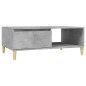 Couchtisch Betongrau 90x60x35 cm Holzwerkstoff Couchtisch Betongrau 90x60x35 cm Holzwerkstoff