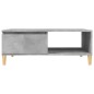 Couchtisch Betongrau 90x60x35 cm Holzwerkstoff Couchtisch Betongrau 90x60x35 cm Holzwerkstoff