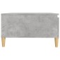 Couchtisch Betongrau 90x60x35 cm Holzwerkstoff Couchtisch Betongrau 90x60x35 cm Holzwerkstoff