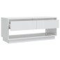 TV-Schrank Hochglanz-Weiß 102x41x44 cm Holzwerkstoff TV-Schrank Hochglanz-Weiß 102x41x44 cm Holzwerkstoff