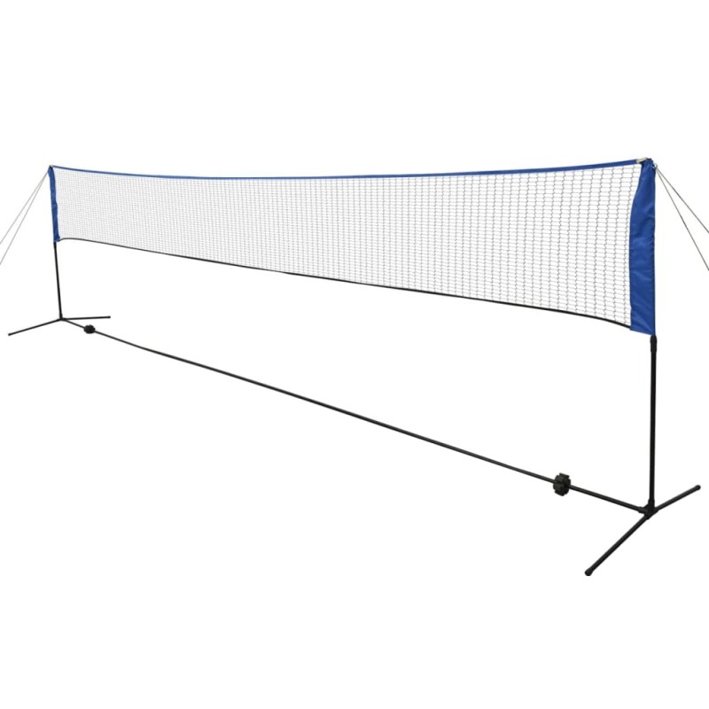 Badmintonnetz mit Federbällen 600x155 cm Badmintonnetz mit Federbällen 600x155 cm