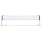 Badmintonnetz mit Federbällen 600x155 cm Badmintonnetz mit Federbällen 600x155 cm