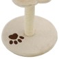 Katzen-Kratzbaum Sisal 40 cm Beige und Braun Katzen-Kratzbaum Sisal 40 cm Beige und Braun
