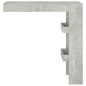 Wand-Bartisch Betongrau 102x45x103,5 cm Holzwerkstoff Wand-Bartisch Betongrau 102x45x103,5 cm Holzwerkstoff