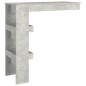 Wand-Bartisch Betongrau 102x45x103,5 cm Holzwerkstoff Wand-Bartisch Betongrau 102x45x103,5 cm Holzwerkstoff