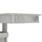 Wand-Bartisch Betongrau 102x45x103,5 cm Holzwerkstoff Wand-Bartisch Betongrau 102x45x103,5 cm Holzwerkstoff