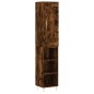 vidaXL Highboard Räuchereiche 34,5x34x180 cm Holzwerkstoff vidaXL Highboard Räuchereiche 34,5x34x180 cm Holzwerkstoff