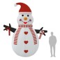 vidaXL Aufblasbarer Schneemann mit LEDs 460 cm vidaXL Aufblasbarer Schneemann mit LEDs 460 cm