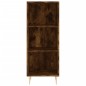 vidaXL Highboard Räuchereiche 34,5x34x180 cm Holzwerkstoff vidaXL Highboard Räuchereiche 34,5x34x180 cm Holzwerkstoff