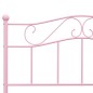 Bettgestell Rosa Metall 140×200 cm Bettgestell Rosa Metall 140×200 cm