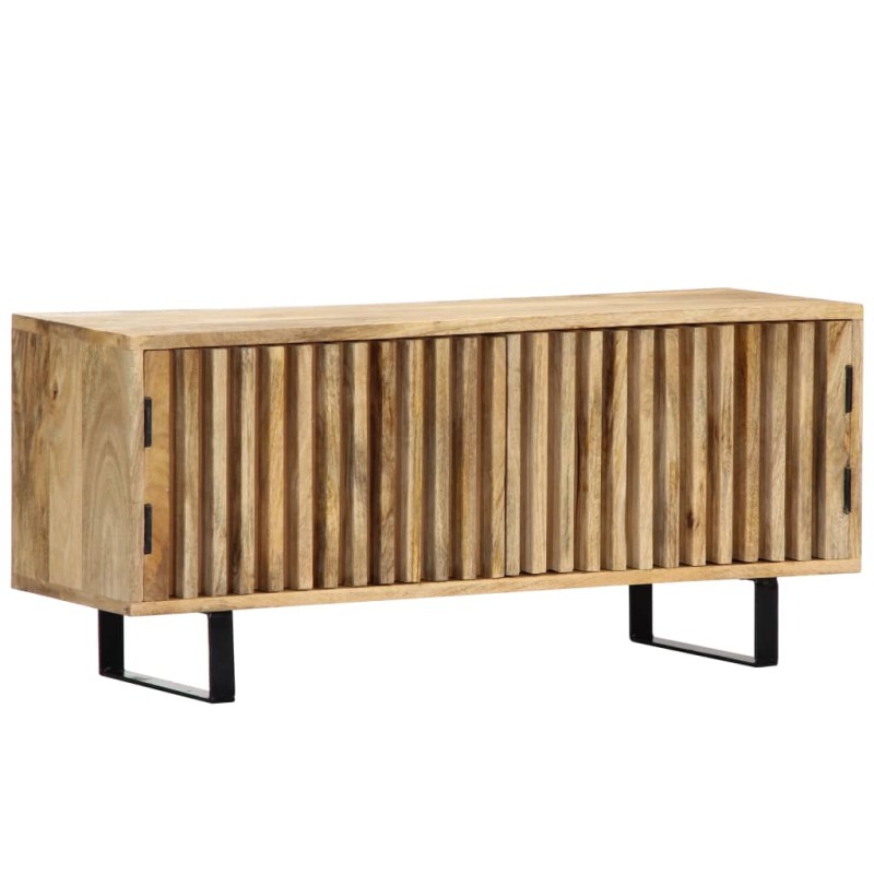 TV-Schrank 90 x 30 x 40 cm Mango-Massivholz TV-Schrank 90 x 30 x 40 cm Mango-Massivholz