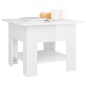 vidaXL Couchtisch Hochglanz-Weiß 55x55x42 cm Holzwerkstoff vidaXL Couchtisch Hochglanz-Weiß 55x55x42 cm Holzwerkstoff