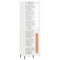 Highboard Weiß 34,5x34x180 cm Holzwerkstoff Highboard Weiß 34,5x34x180 cm Holzwerkstoff
