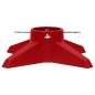 vidaXL Christbaumständer Rot 55,5x55,5x15 cm vidaXL Christbaumständer Rot 55,5x55,5x15 cm