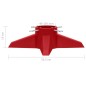 vidaXL Christbaumständer Rot 55,5x55,5x15 cm vidaXL Christbaumständer Rot 55,5x55,5x15 cm