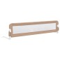 Kleinkind-Bettschutzgitter Taupe 180x42 cm Polyester Kleinkind-Bettschutzgitter Taupe 180x42 cm Polyester