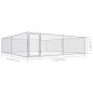 vidaXL Outdoor-Hundezwinger Verzinkter Stahl 4 x 4 x 1 m vidaXL Outdoor-Hundezwinger Verzinkter Stahl 4 x 4 x 1 m