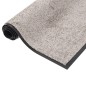 vidaXL Fußmatte 80x120 cm Grau vidaXL Fußmatte 80x120 cm Grau