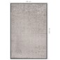 vidaXL Fußmatte 80x120 cm Grau vidaXL Fußmatte 80x120 cm Grau