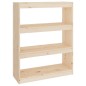 vidaXL Bücherregal Raumteiler 80x30x103,5 cm Massivholz Kiefer vidaXL Bücherregal Raumteiler 80x30x103,5 cm Massivholz Kiefer