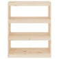 vidaXL Bücherregal Raumteiler 80x30x103,5 cm Massivholz Kiefer vidaXL Bücherregal Raumteiler 80x30x103,5 cm Massivholz Kiefer