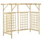 Pergola für 3 Mülltonnen Kiefernholz Imprägniert Pergola für 3 Mülltonnen Kiefernholz Imprägniert