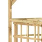 Pergola für 3 Mülltonnen Kiefernholz Imprägniert Pergola für 3 Mülltonnen Kiefernholz Imprägniert