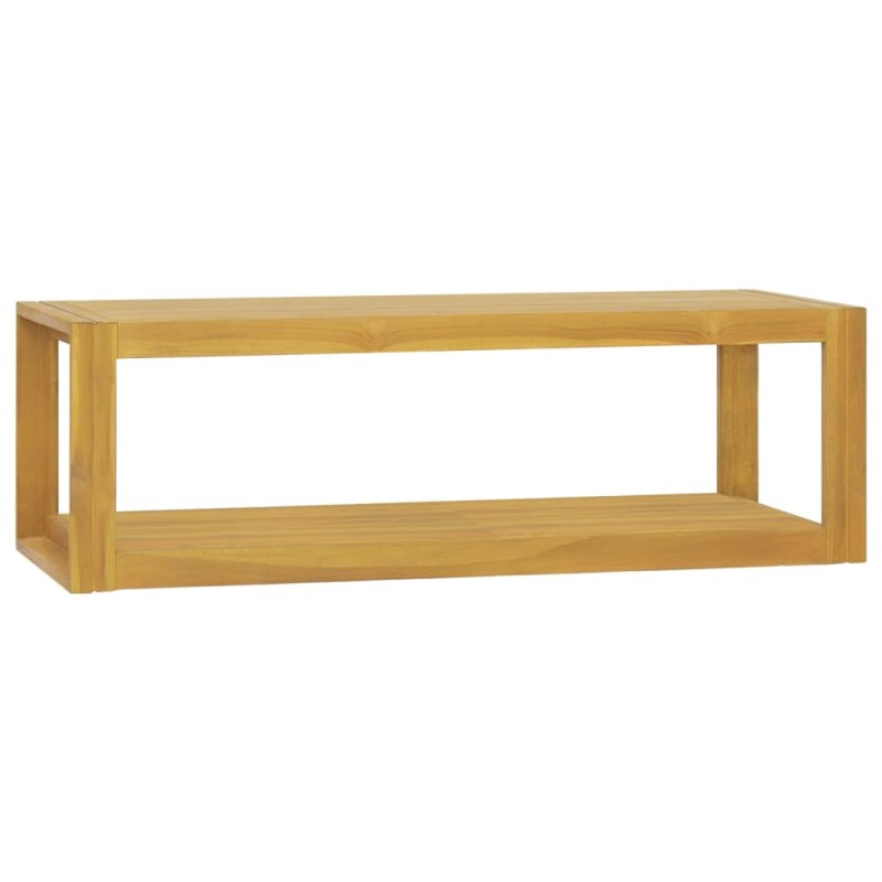 Wand-Badregal 110x45x35 cm Massivholz Teak Wand-Badregal 110x45x35 cm Massivholz Teak