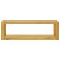 Wand-Badregal 110x45x35 cm Massivholz Teak Wand-Badregal 110x45x35 cm Massivholz Teak