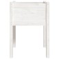 vidaXL Pflanzkübel 2 Stk. Weiß 50x50x70 cm Massivholz Kiefer vidaXL Pflanzkübel 2 Stk. Weiß 50x50x70 cm Massivholz Kiefer