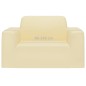 Stretch-Sofahusse Creme Polyester-Jersey Stretch-Sofahusse Creme Polyester-Jersey