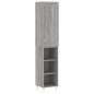 Highboard Grau Sonoma 34,5x34x180 cm Holzwerkstoff Highboard Grau Sonoma 34,5x34x180 cm Holzwerkstoff