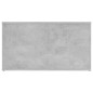 Aufbewahrungstruhe Betongrau 84x42x46 cm Holzwerkstoff Aufbewahrungstruhe Betongrau 84x42x46 cm Holzwerkstoff