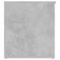 Aufbewahrungstruhe Betongrau 84x42x46 cm Holzwerkstoff Aufbewahrungstruhe Betongrau 84x42x46 cm Holzwerkstoff