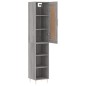Highboard Grau Sonoma 34,5x34x180 cm Holzwerkstoff Highboard Grau Sonoma 34,5x34x180 cm Holzwerkstoff