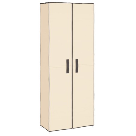 vidaXL Schuhschrank Creme 60x30x166 cm Stoff