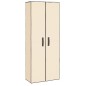 vidaXL Schuhschrank Creme 60x30x166 cm Stoff vidaXL Schuhschrank Creme 60x30x166 cm Stoff