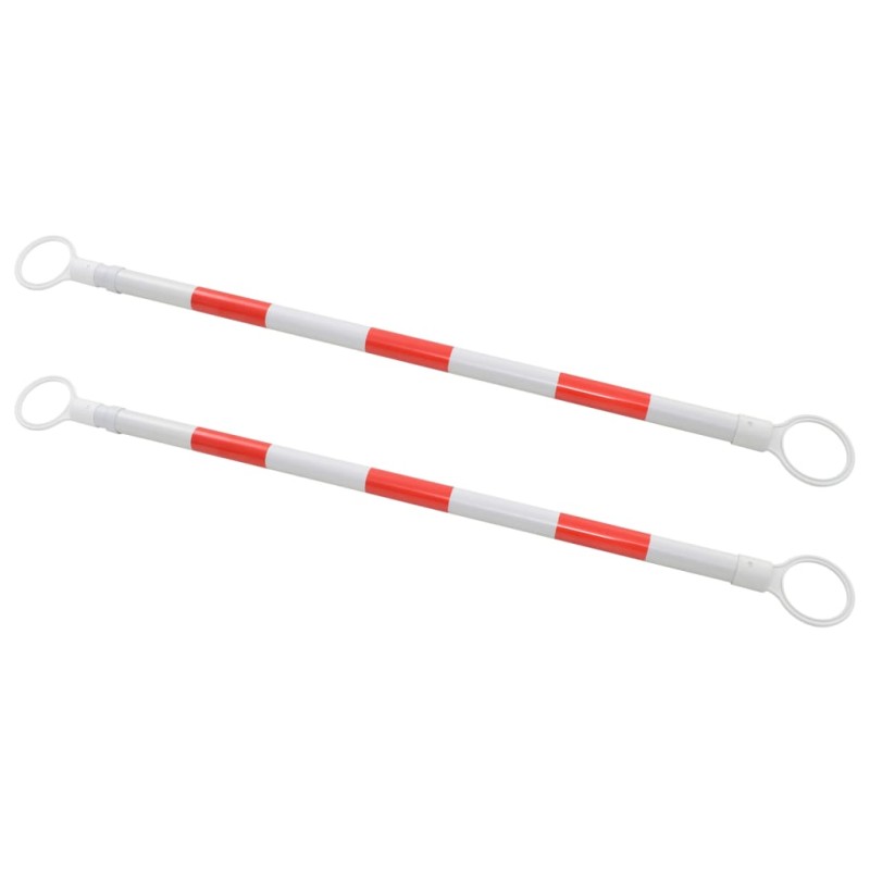 vidaXL Teleskopstangen für Leitkegel 2 Stk. Kunststoff 116-197 cm vidaXL Teleskopstangen für Leitkegel 2 Stk. Kunststoff 116-197 cm